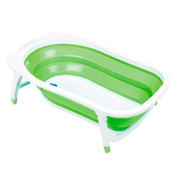 Детская складная ванна Markethot Folding Baby Bathtub, зеленый, 82 см