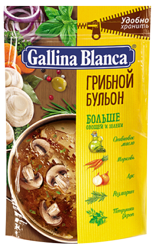 Бульон Gallina Blanca Грибной рассыпчатый 90 г 121₽