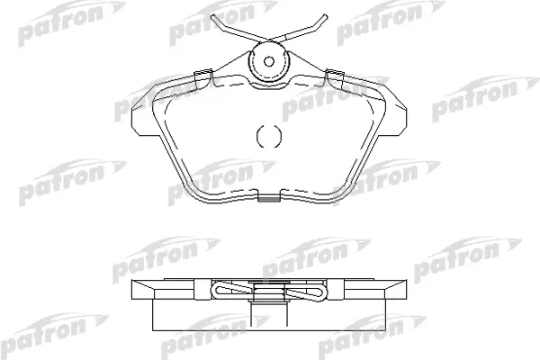 

Тормозные колодки PATRON дисковые PBP995