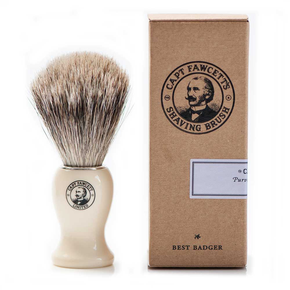 Помазок для бритья captain fawcett best badger shaving brush