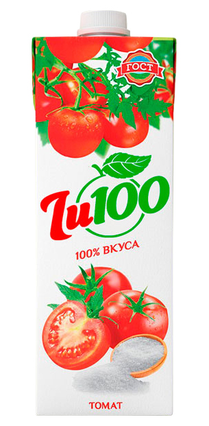 

Сок Ju100 томатный 1 л