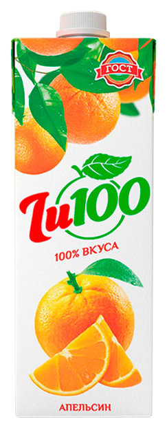 

Нектар Ju100 апельсиновый 1 л