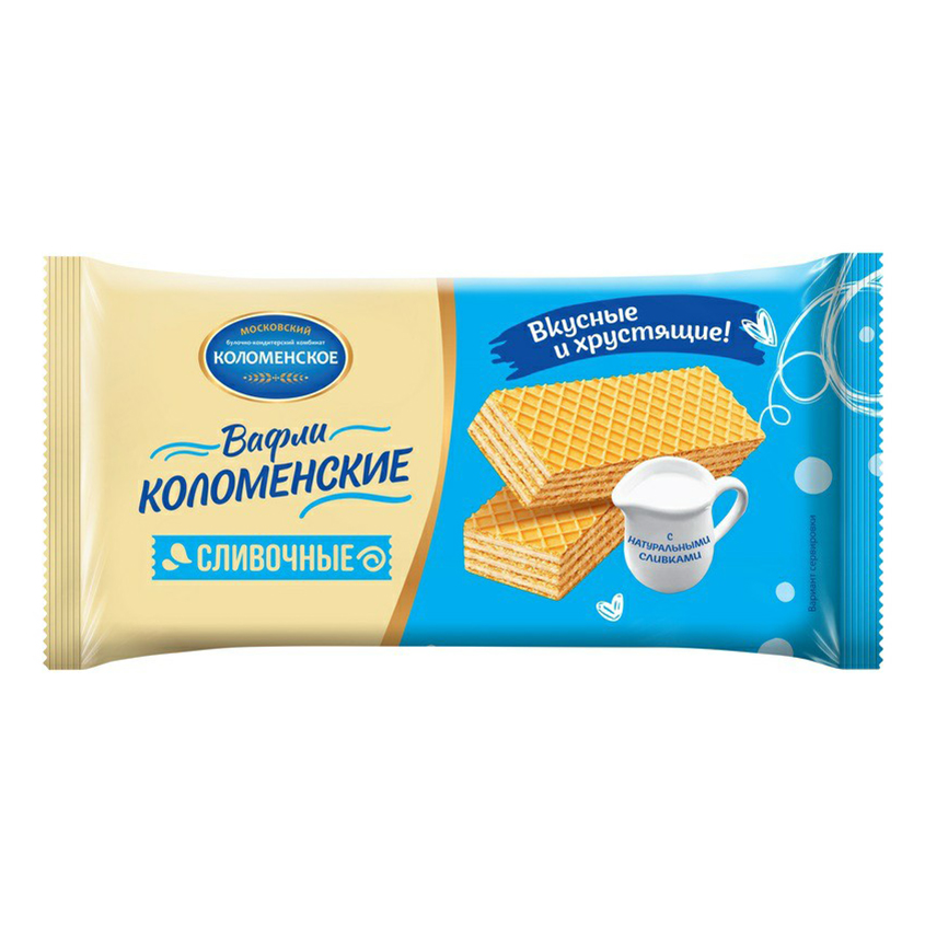 

Вафли Коломенское Сливочные 200 г