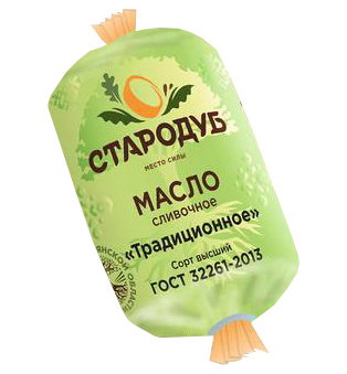 фото Сливочное масло несоленое стародуб традиционное 82,5% бзмж 200 г