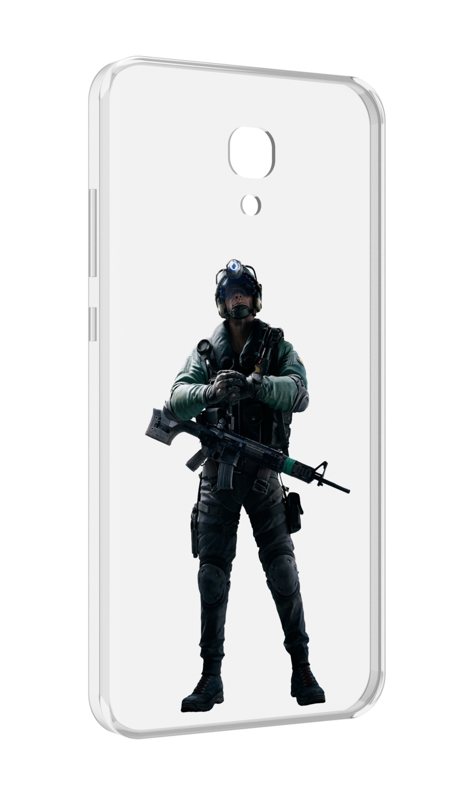 

Чехол MyPads Tom-Clancy's-Rainbow-Six-2 для Meizu M6 (M711Q), Прозрачный, Tocco