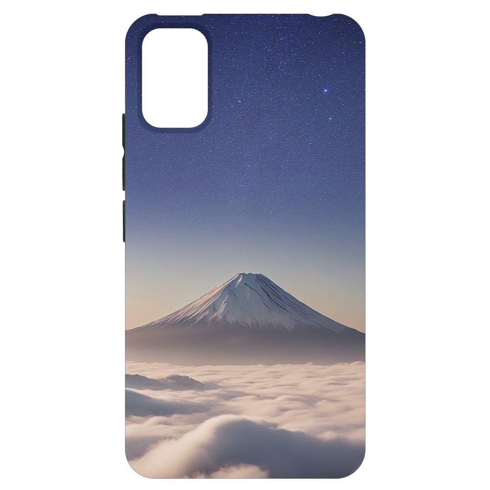 

Чехол-накладка Krutoff Soft Case Япония, Фудзияма для ITEL A17 черный