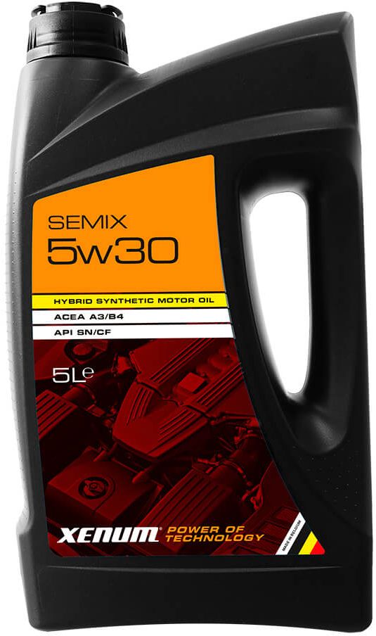 Моторное масло XENUM SEMIX 5W30 5L Синтетическое