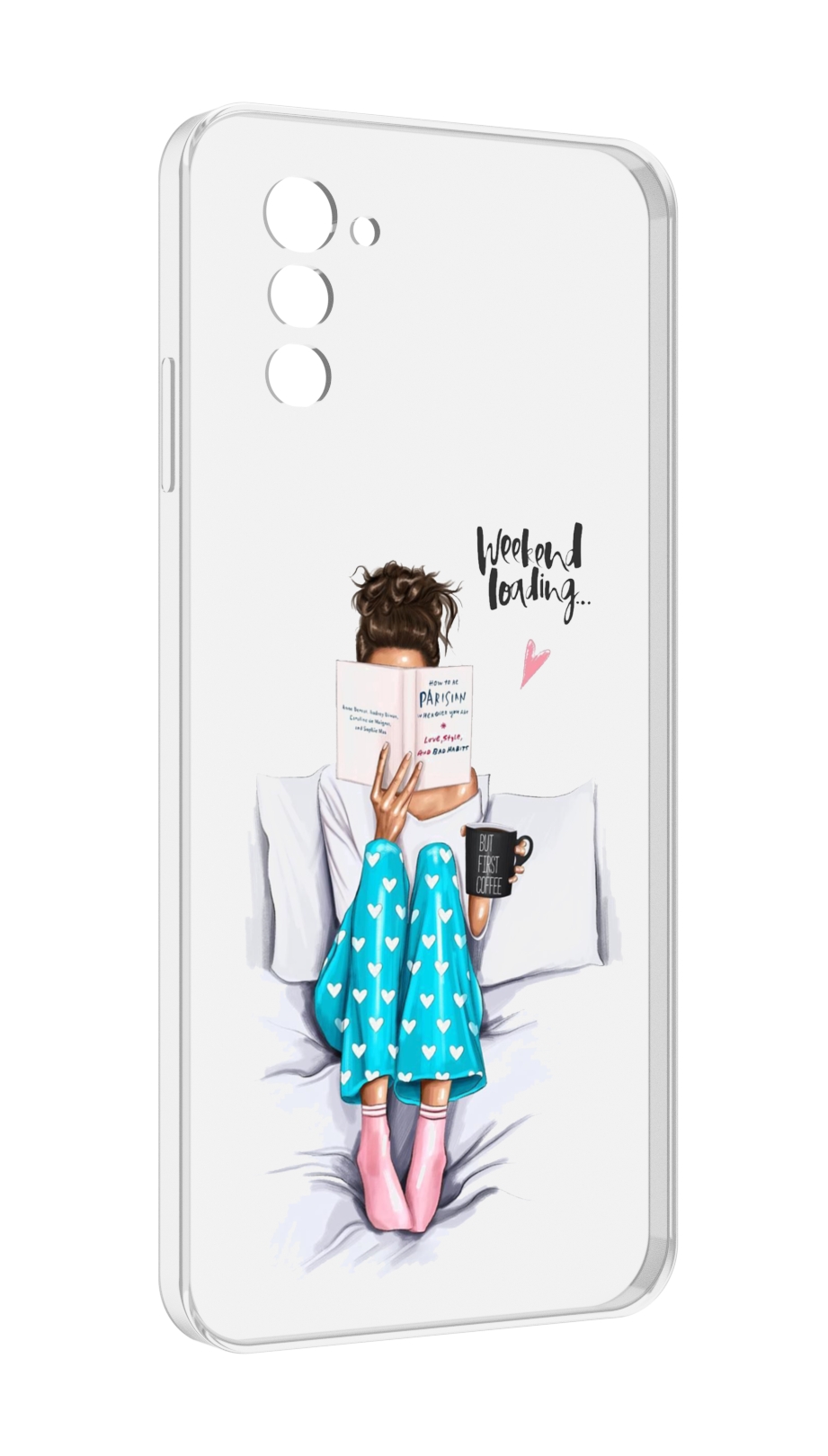 

Чехол MyPads Weekend-loading для UleFone Note 12 / Note 12P, Прозрачный, Tocco