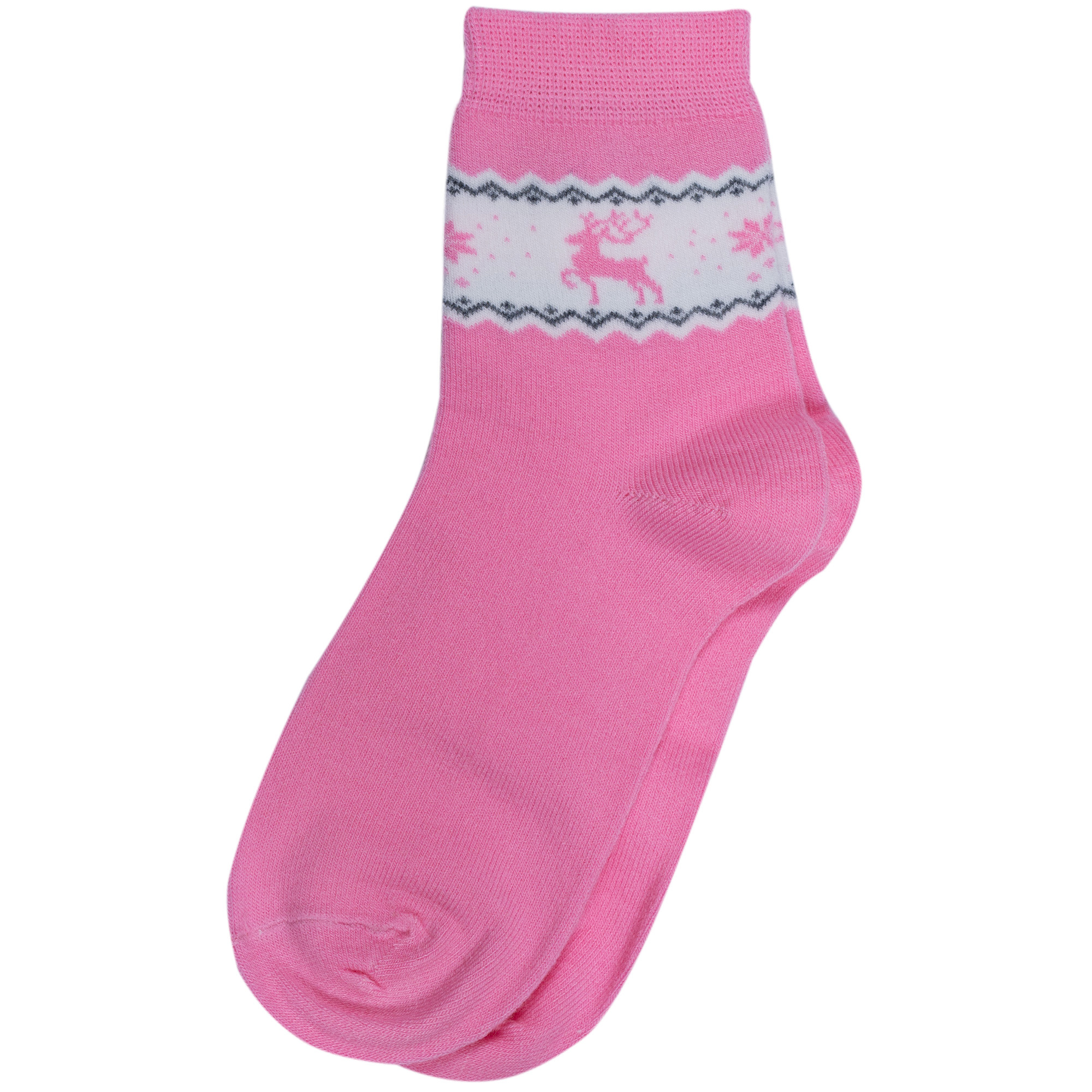 

Детские полушерстяные носки Rusocks (Орудьевский трикотаж) розовые, размер 20-22, Д3-38278