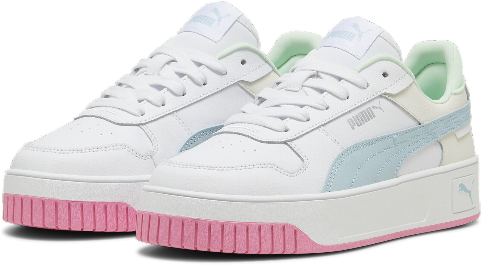 

Кеды женские PUMA Carina Street белые 7 UK, Белый, Carina Street