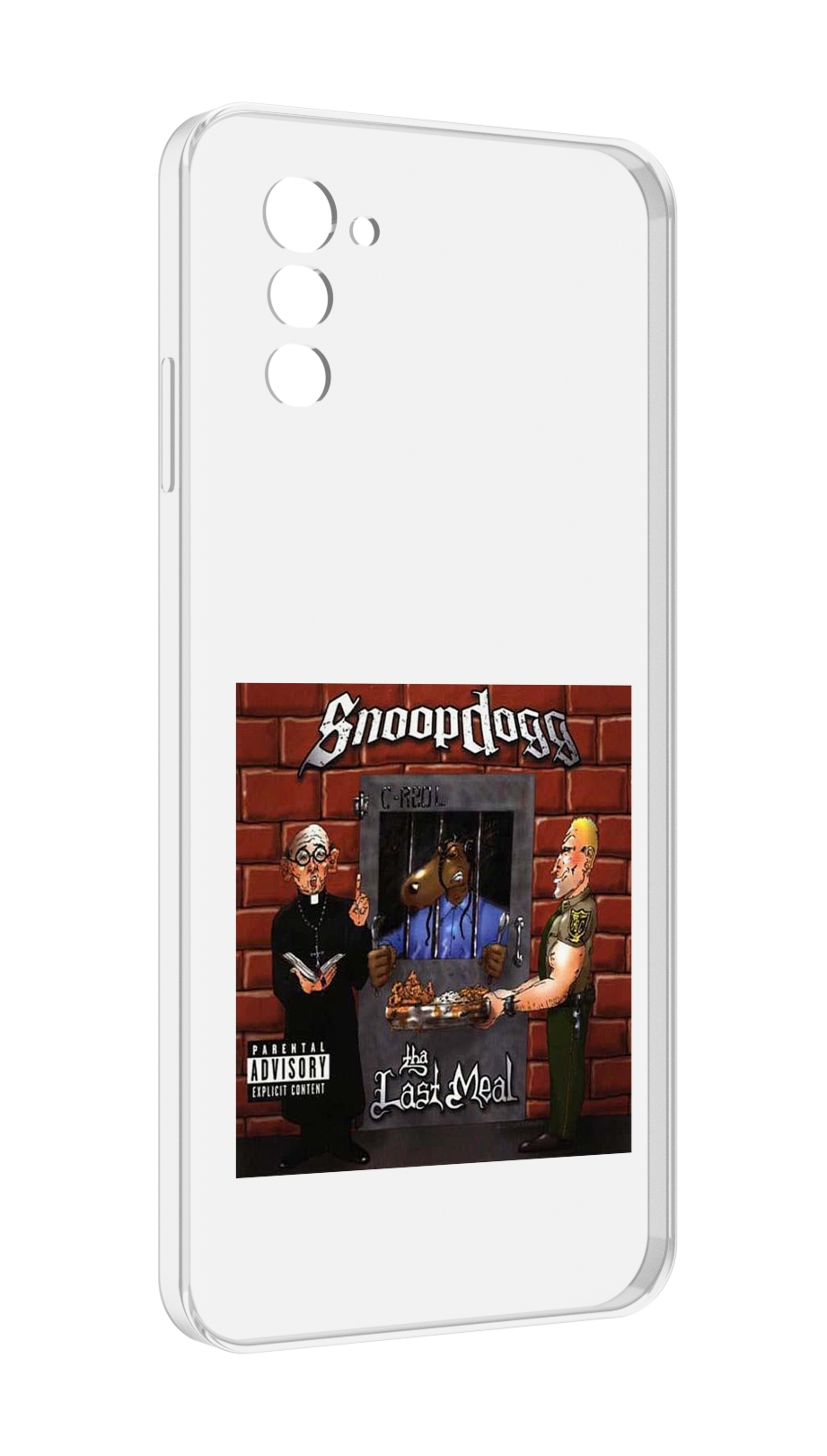 

Чехол MyPads Snoop Dogg THA LAST MEAL для UleFone Note 12 / Note 12P, Прозрачный, Tocco