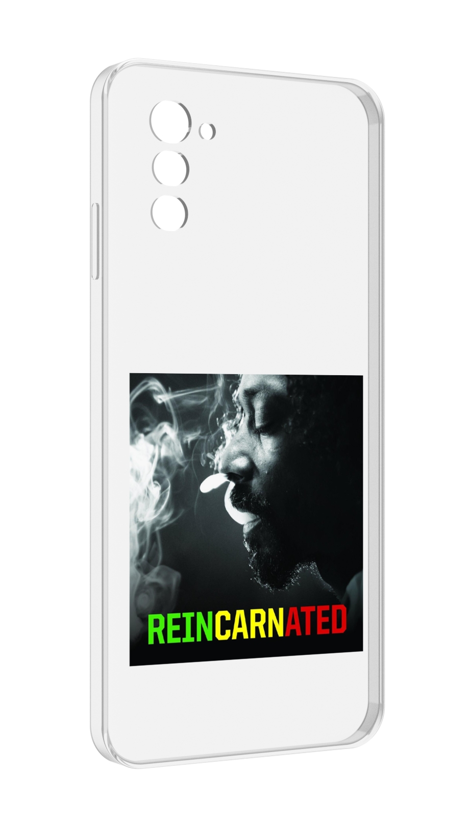 

Чехол MyPads Snoop Dogg REINCARNATED для UleFone Note 12 / Note 12P, Прозрачный, Tocco