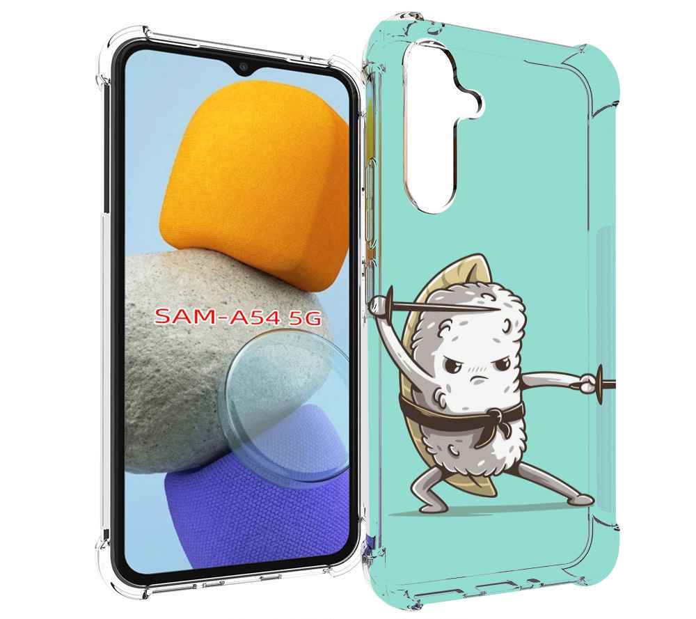 

Чехол MyPads злой суши детский для Samsung Galaxy A54, Tocco