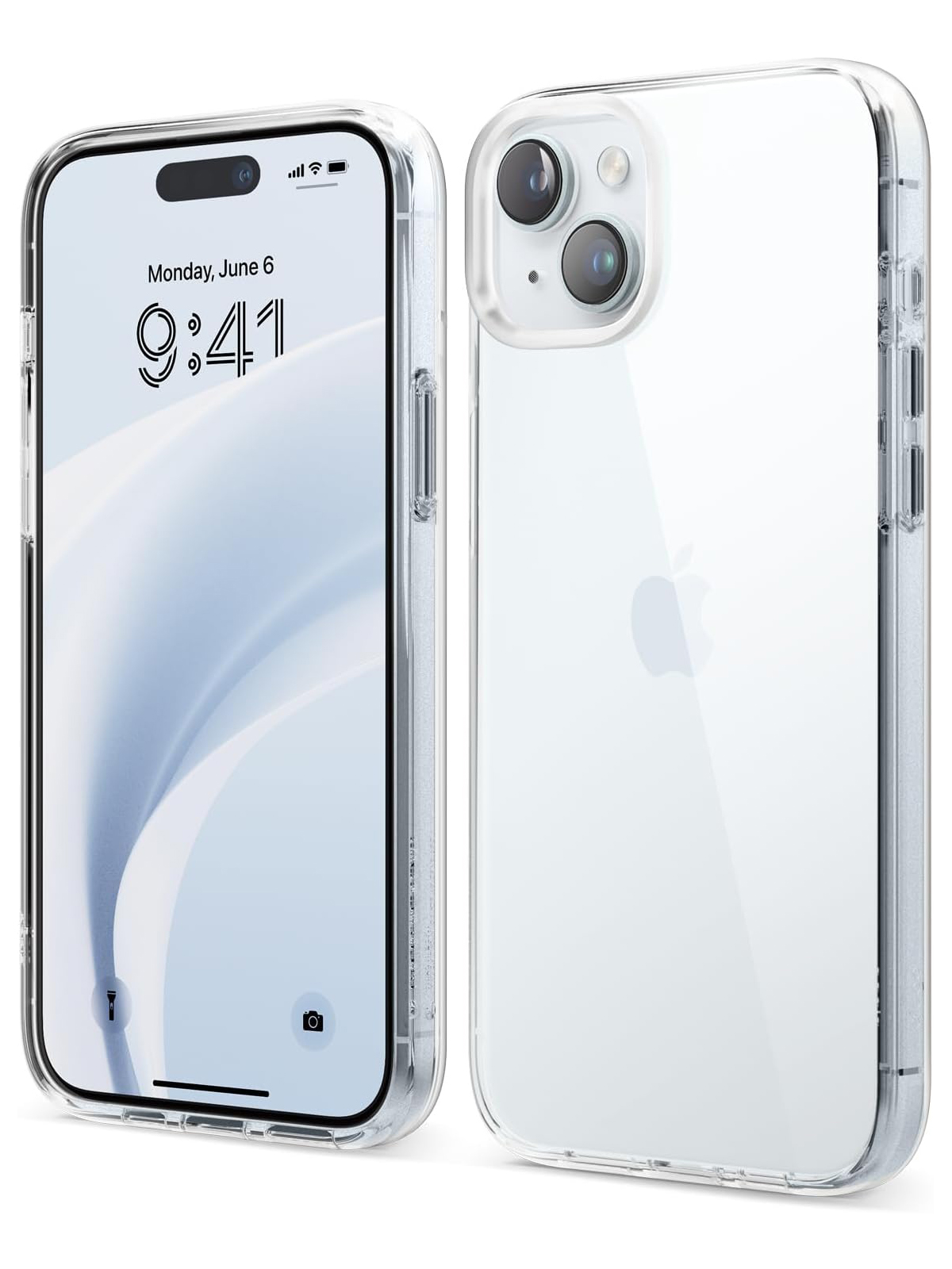 Чехол Elago для iPhone 15 Plus Hebrid Clear