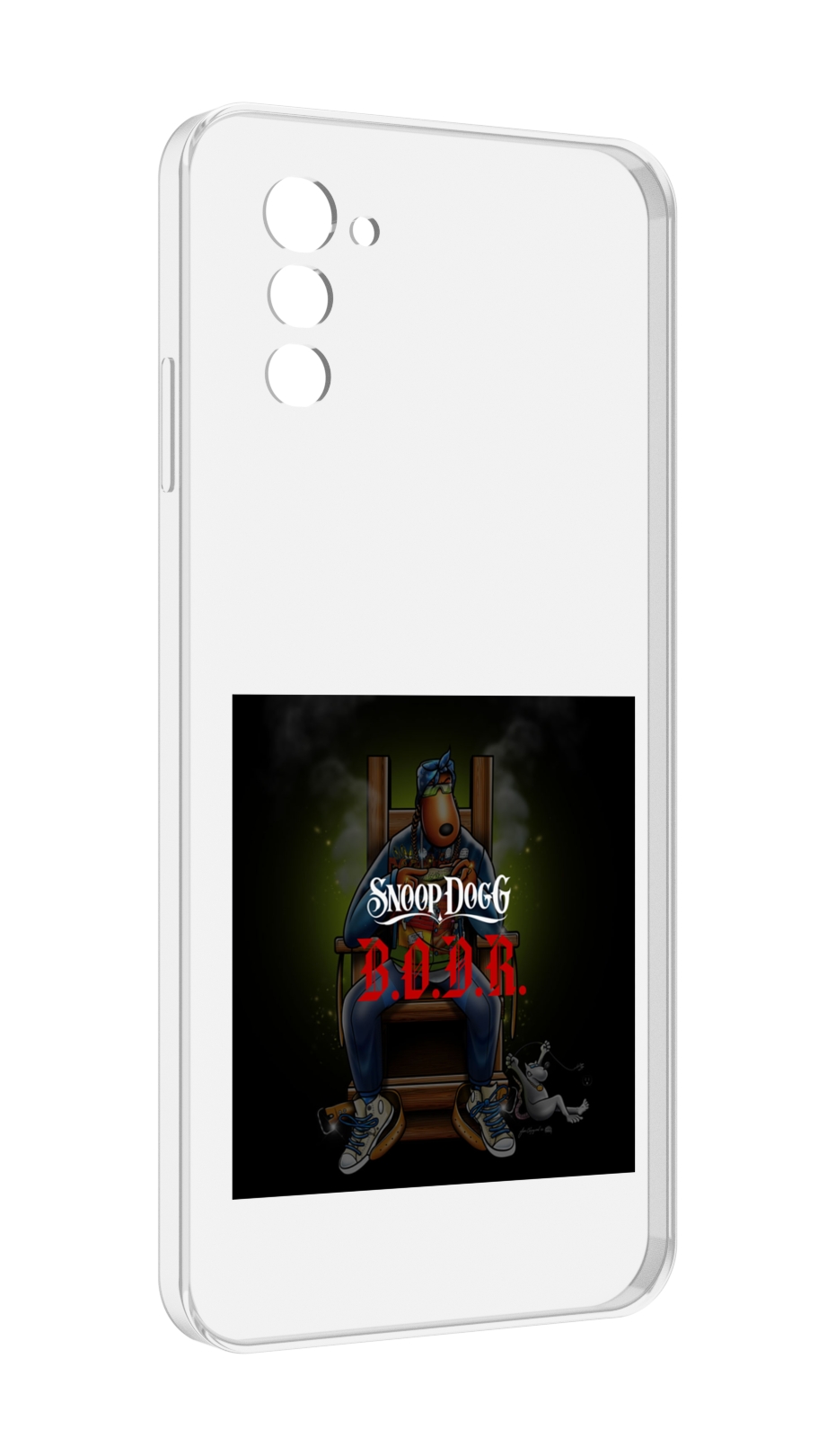 

Чехол MyPads Snoop Dogg B для UleFone Note 12 / Note 12P, Прозрачный, Tocco