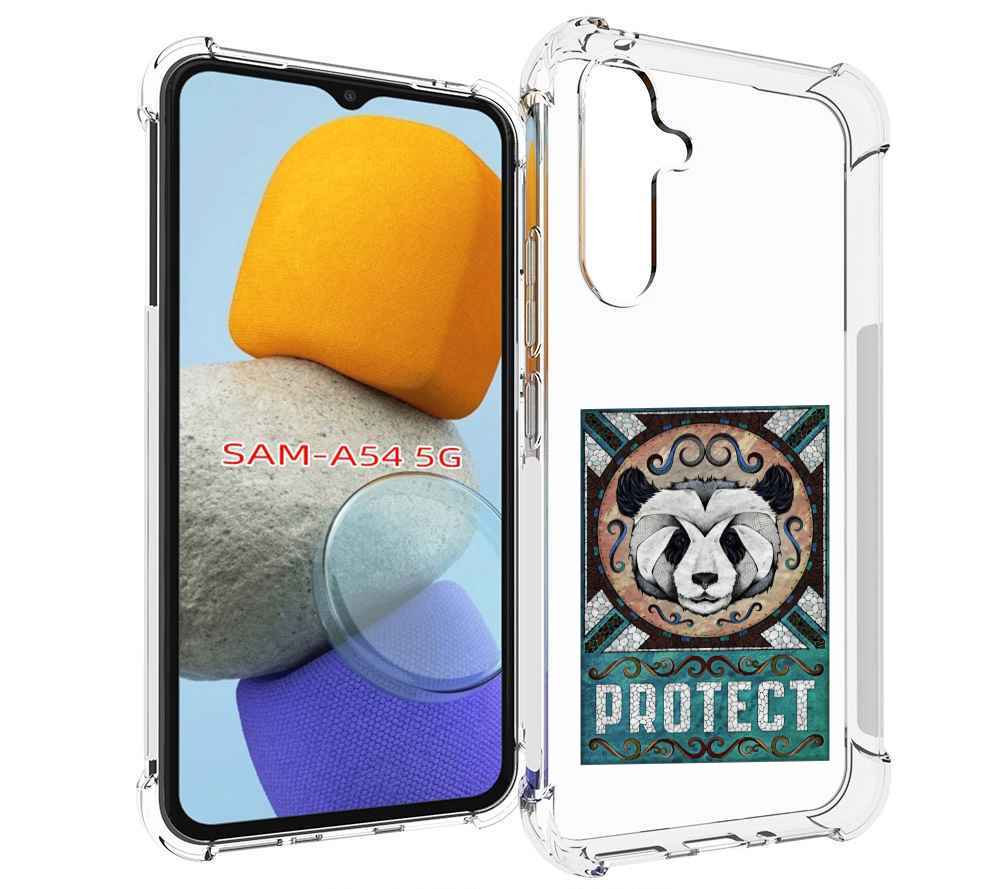 

Чехол MyPads защита панды для Samsung Galaxy A54, Tocco