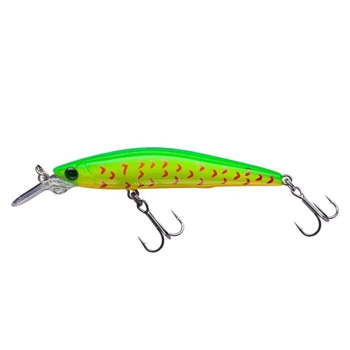 

Воблер Sprut Anko Minnow 85SP LGRBL, Зеленый;желтый, Anko
