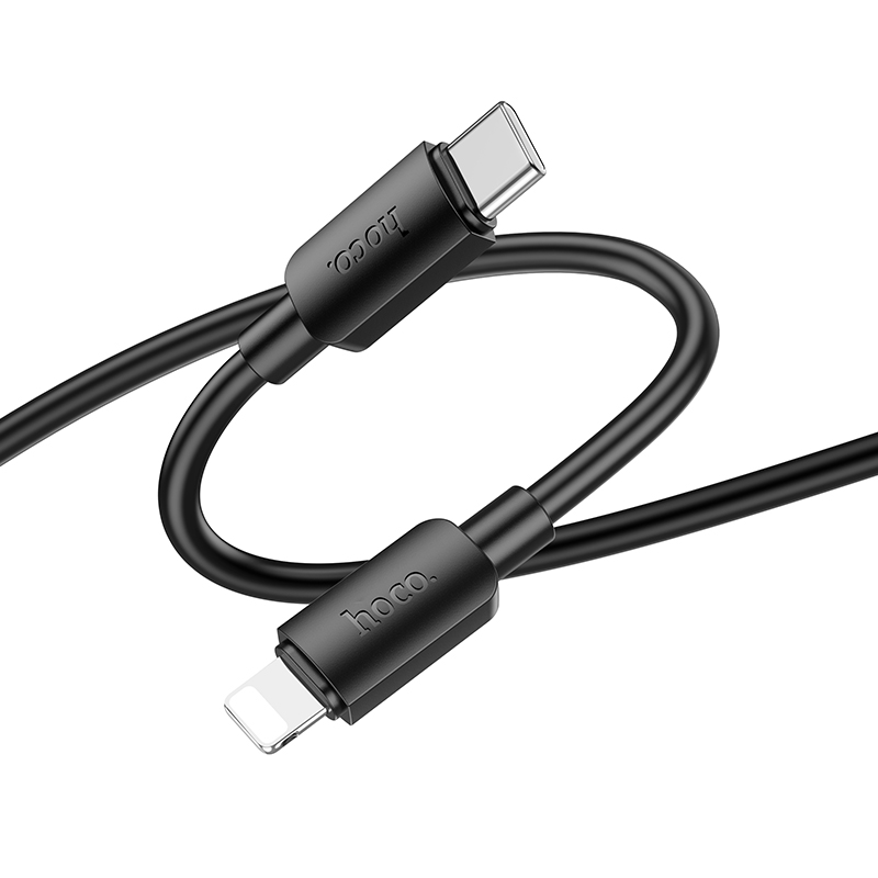 

Кабель Lightning-USB Type-C Hoco X96i 1 м черный, X96i