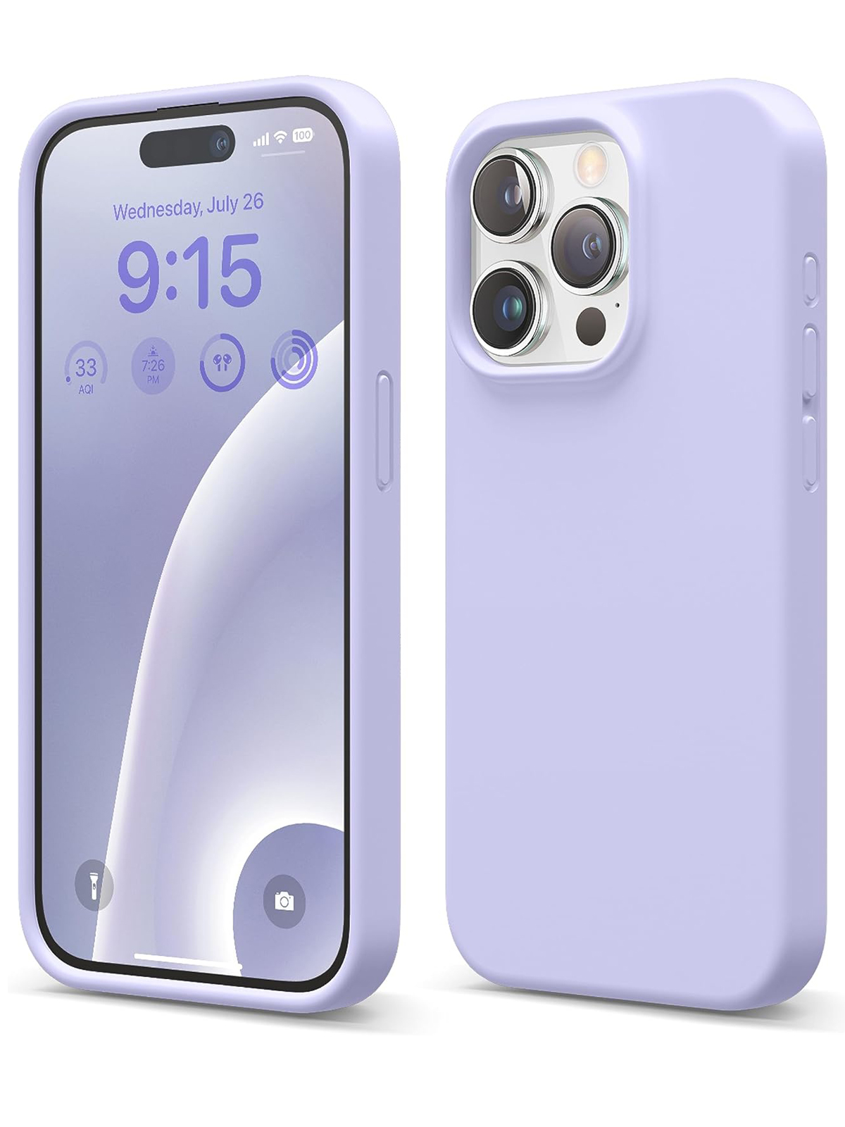Чехол Elago для iPhone 15 Pro Max Soft silicone Purple