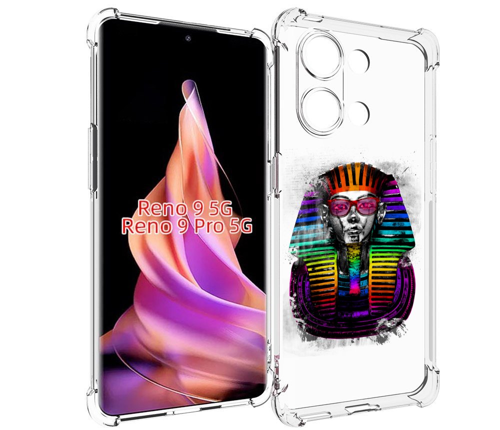 

Чехол MyPads модная богиня для Oppo Reno 9/Reno 9 Pro, Прозрачный, Tocco