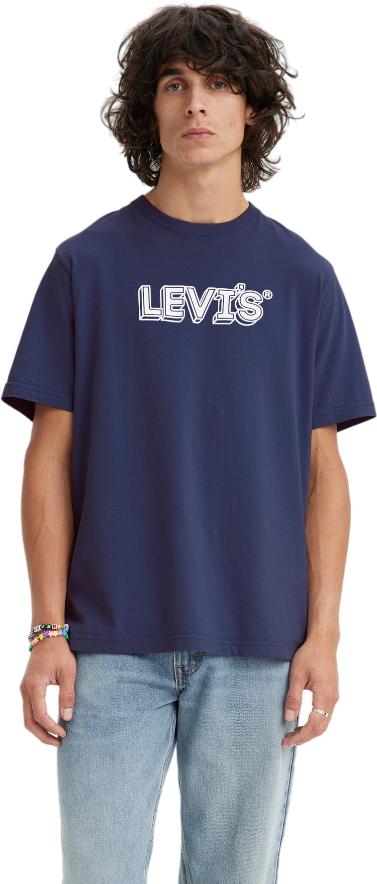 

Футболка мужская Levi's SS RELAXED FIT TEE BLUES синяя L, Синий, SS RELAXED FIT TEE BLUES