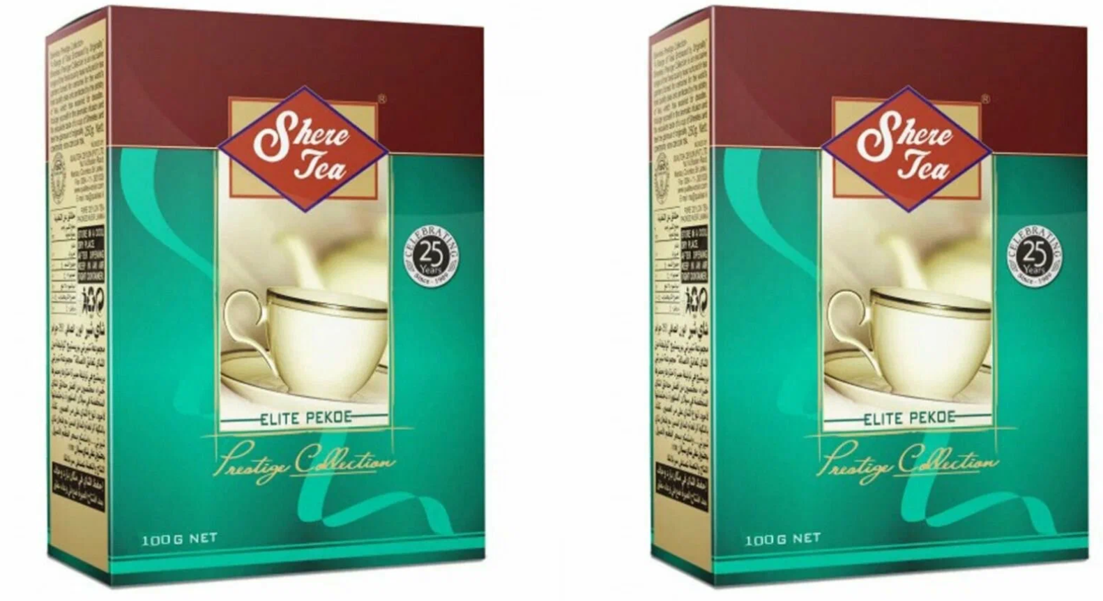 Чай Shere Tea черный РЕКОЕ Prestige collection 100 г х 2 шт