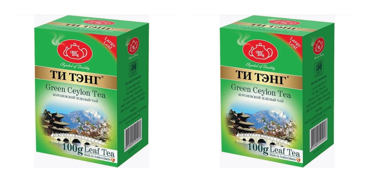 

Чай ТИ ТЭНГ зеленый королевский листовой, 100 г х 2 шт