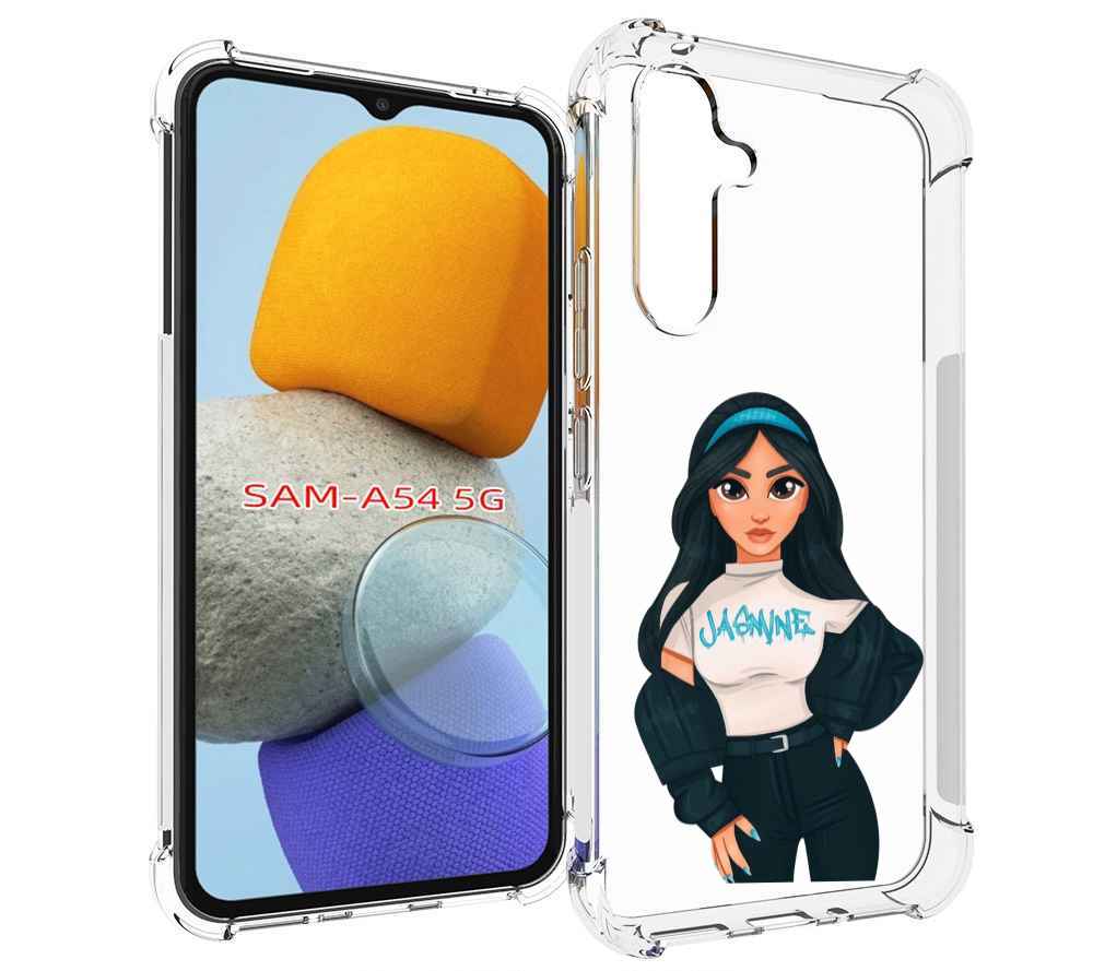 

Чехол MyPads жасмин-в-джинсах женский для Samsung Galaxy A54, Tocco