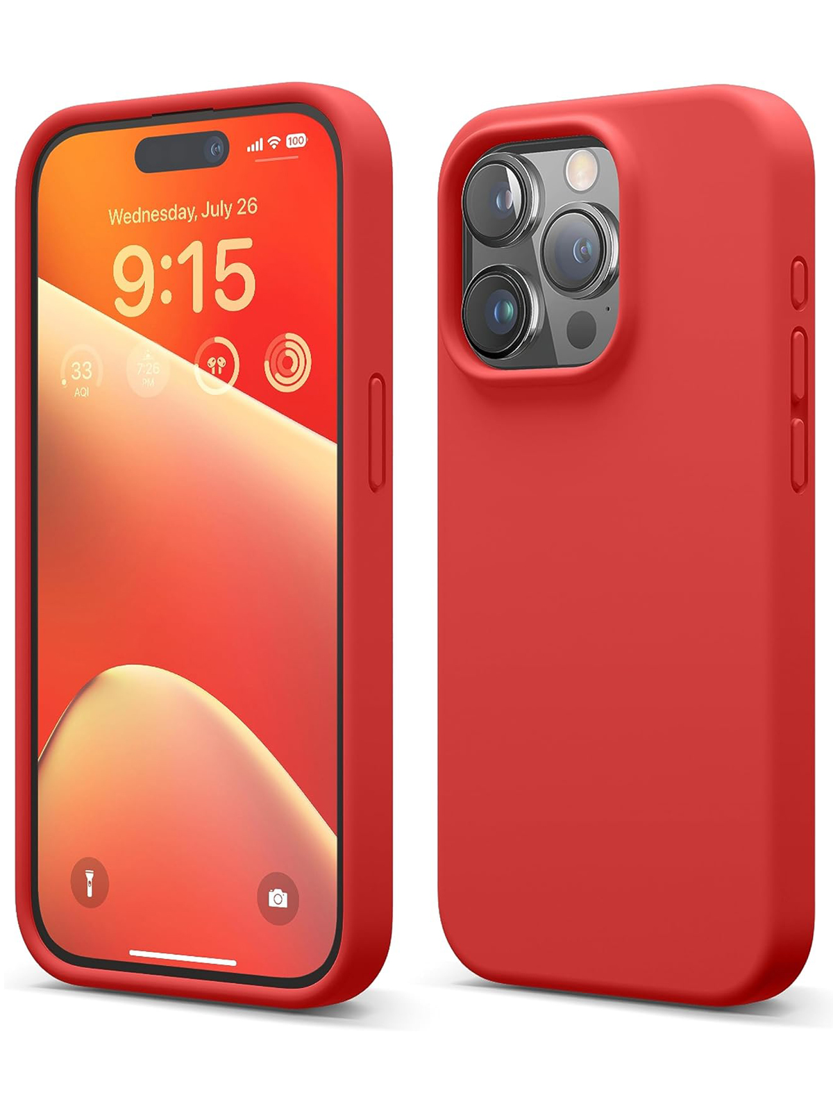 

Чехол Elago для iPhone 15 Pro Max Soft silicone Red, Красный