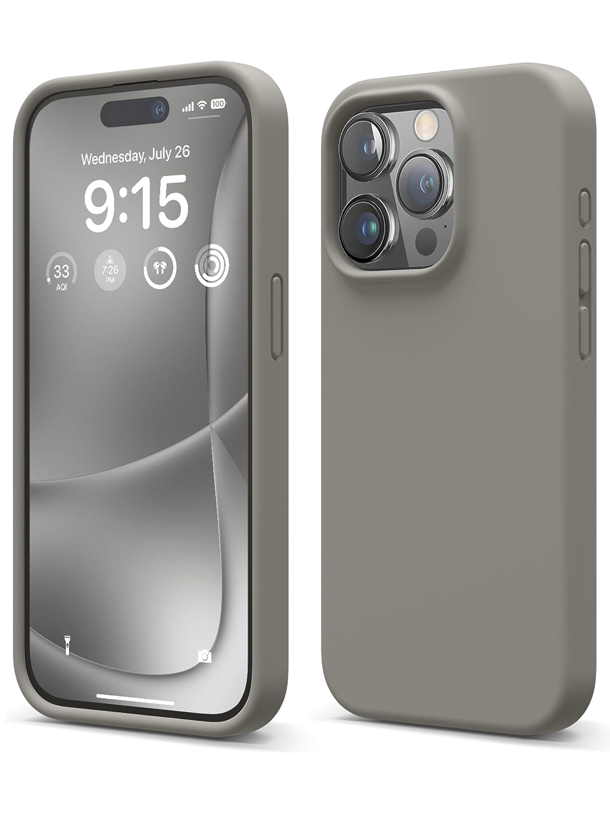 

Чехол Elago для iPhone 15 Pro Max Soft silicone Medium Gray, Серый