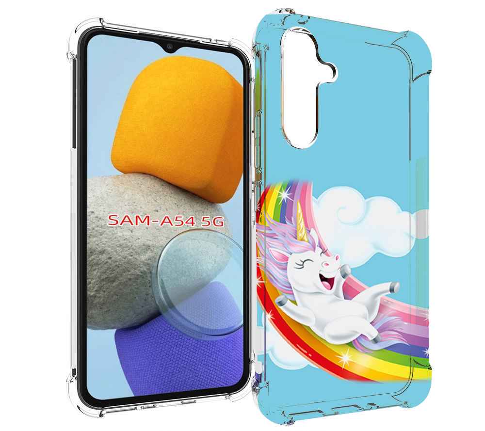

Чехол MyPads единорог-на-радуге для Samsung Galaxy A54, Tocco