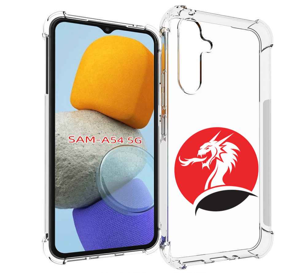 

Чехол MyPads дракон-рисунок для Samsung Galaxy A54, Tocco