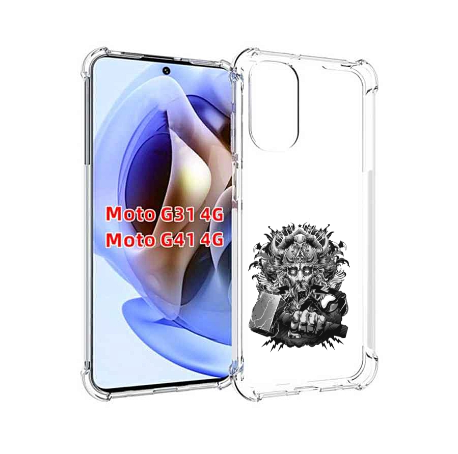 

Чехол MyPads злой тор для Motorola Moto G31 4G / G41 4G, Прозрачный, Tocco