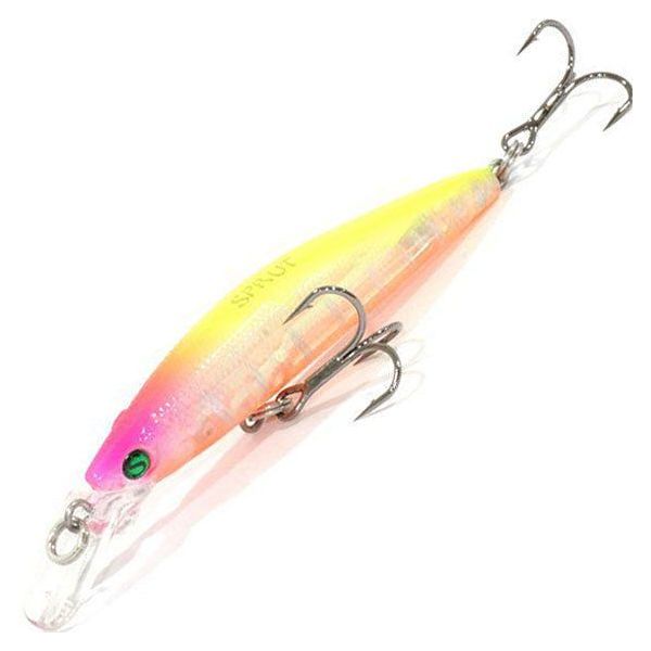 

Воблер Sprut Anko Minnow 65SP CRLPN, Белый;зеленый;розовый, Anko