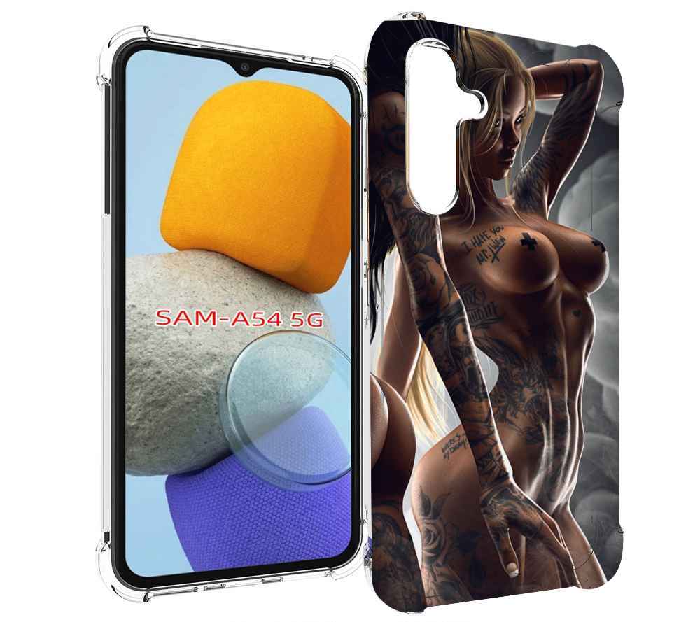 

Чехол MyPads девушки-инь-и-янь-в-татуировках для Samsung Galaxy A54, Tocco