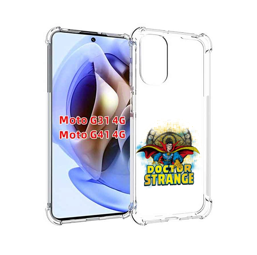 

Чехол MyPads доктор стренж рисунок для Motorola Moto G31 4G / G41 4G, Прозрачный, Tocco