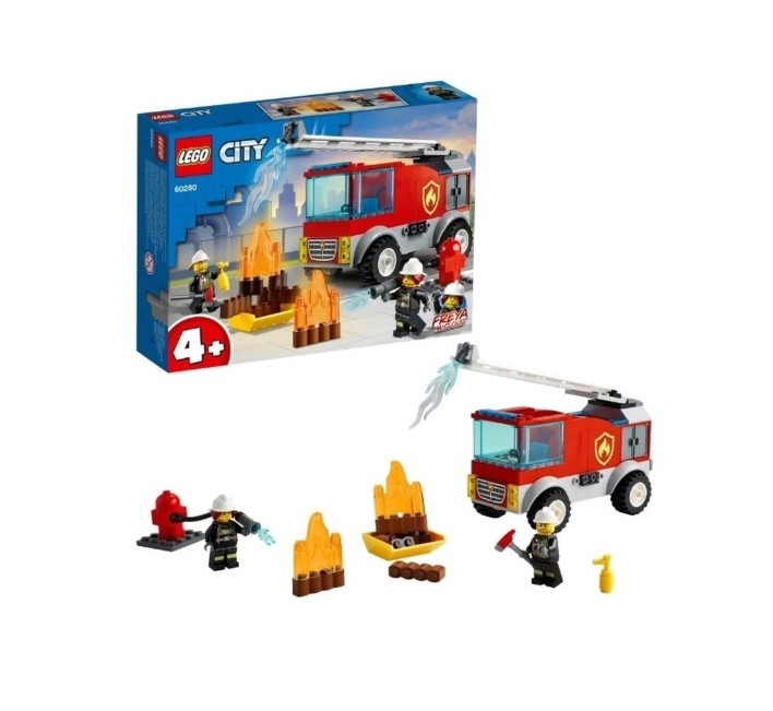 фото Конструктор lego city fire 60280 пожарная машина с лестницей, 3296