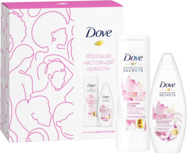 

Набор подарочный Dove Красота и Уход