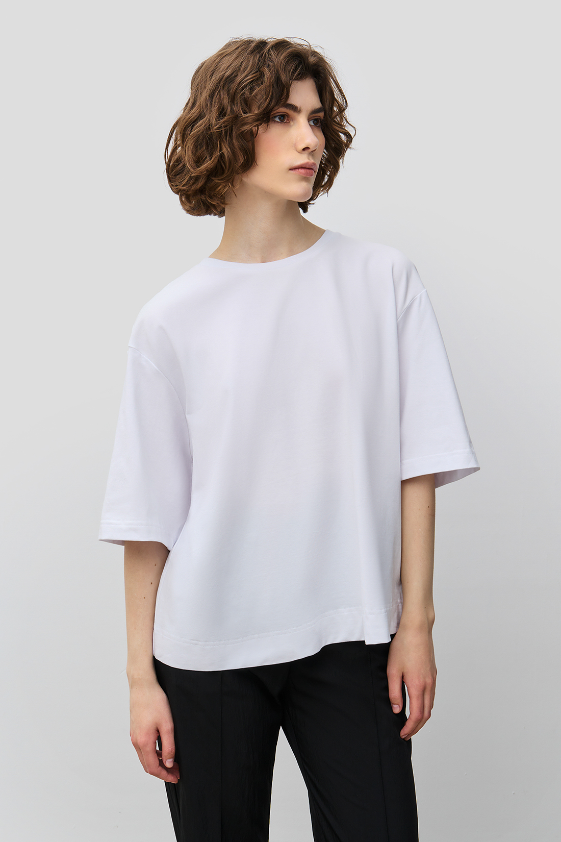 

Футболка женская Baon B2323092 белая XS, Белый, B2323092