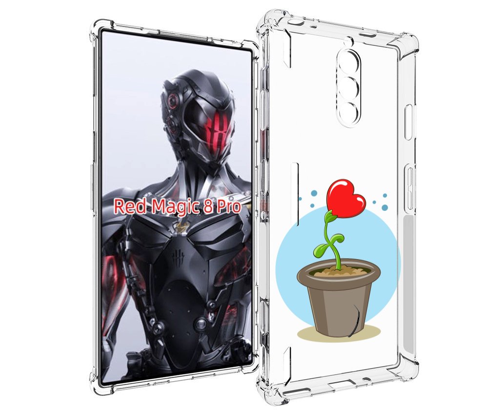 

Чехол MyPads Растение любви 14 февраля для ZTE Nubia Red Magic 8 Pro / Red Magic 8 Pro ..., Tocco