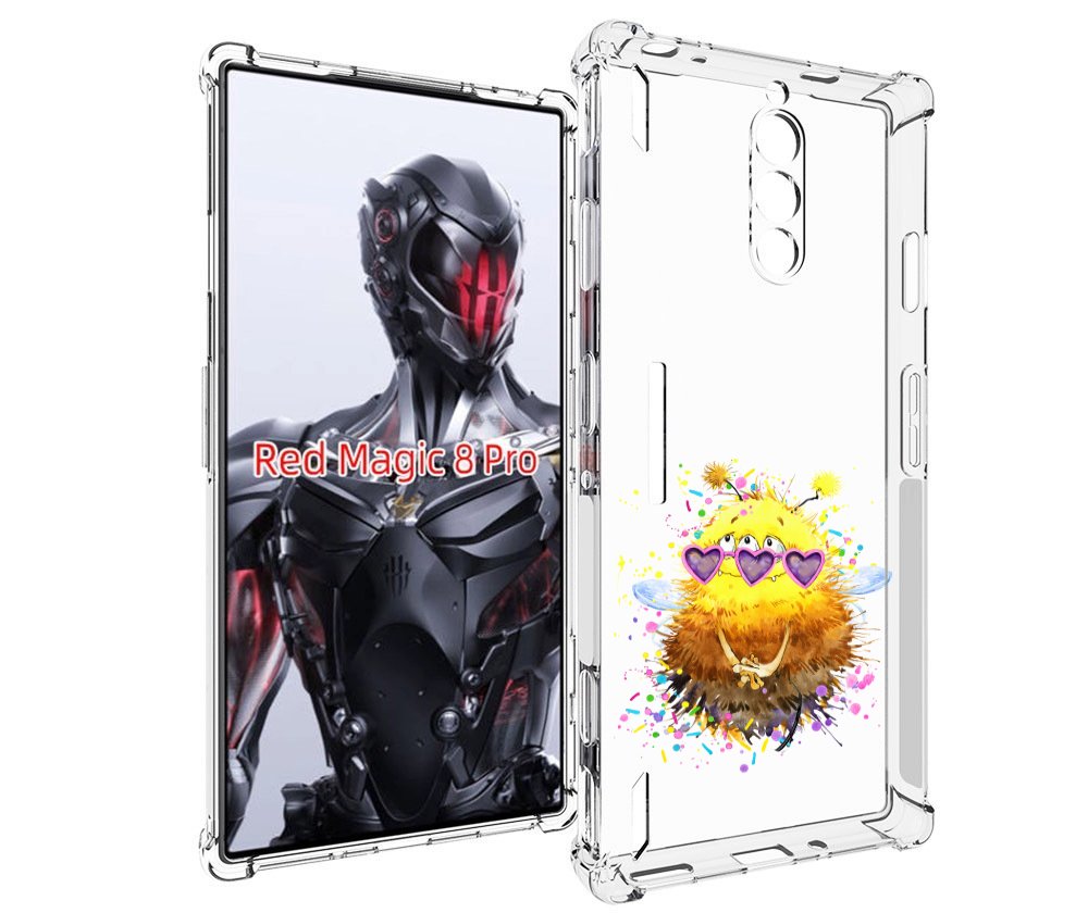

Чехол MyPads Пушитый шмель для ZTE Nubia Red Magic 8 Pro / Red Magic 8 Pro Plus, Tocco