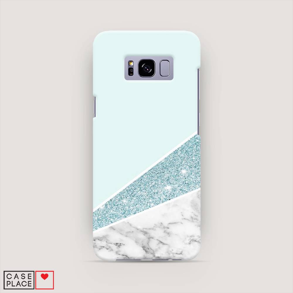 

Чехол Awog "Мрамор с голубыми блестками" для Samsung Galaxy S8, 24720-2