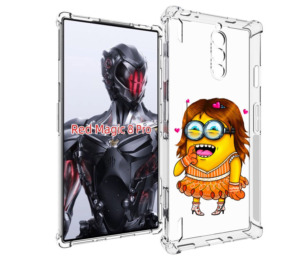 

Чехол MyPads Миньон девочка для ZTE Nubia Red Magic 8 Pro / Red Magic 8 Pro Plus, Tocco