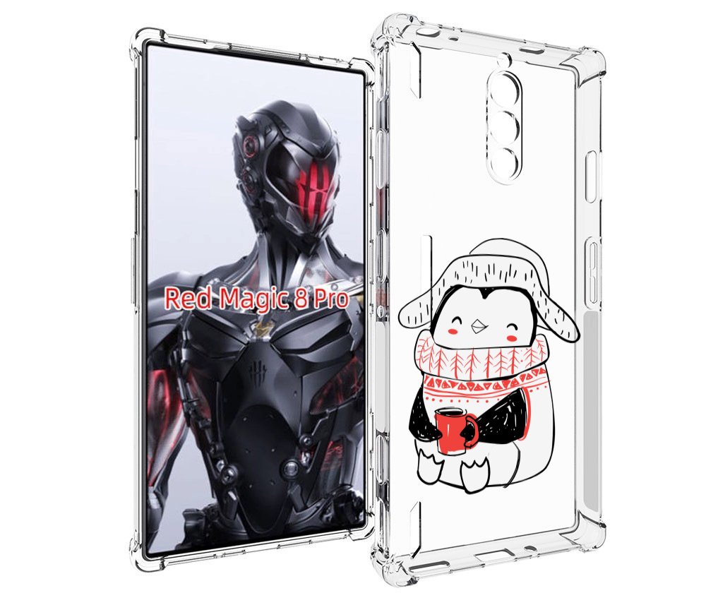 

Чехол MyPads Милый пингвин для ZTE Nubia Red Magic 8 Pro / Red Magic 8 Pro Plus, Tocco
