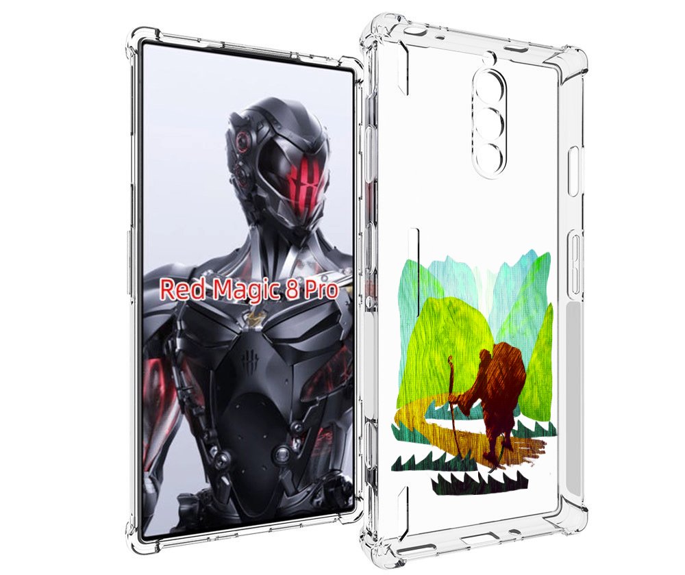 

Чехол MyPads Лесная тропа для ZTE Nubia Red Magic 8 Pro / Red Magic 8 Pro Plus, Tocco