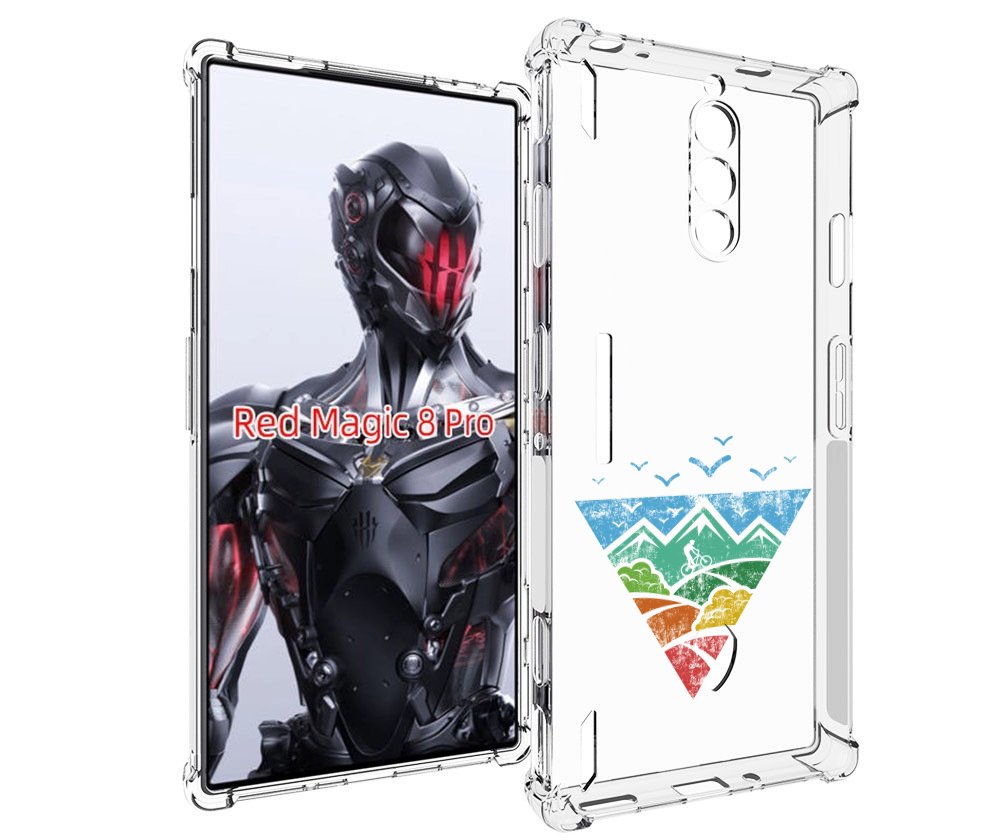 

Чехол MyPads Лес земля море чайки для ZTE Nubia Red Magic 8 Pro / Red Magic 8 Pro Plus, Tocco
