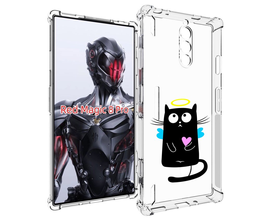 

Чехол MyPads Кот ангелок для ZTE Nubia Red Magic 8 Pro / Red Magic 8 Pro Plus, Tocco