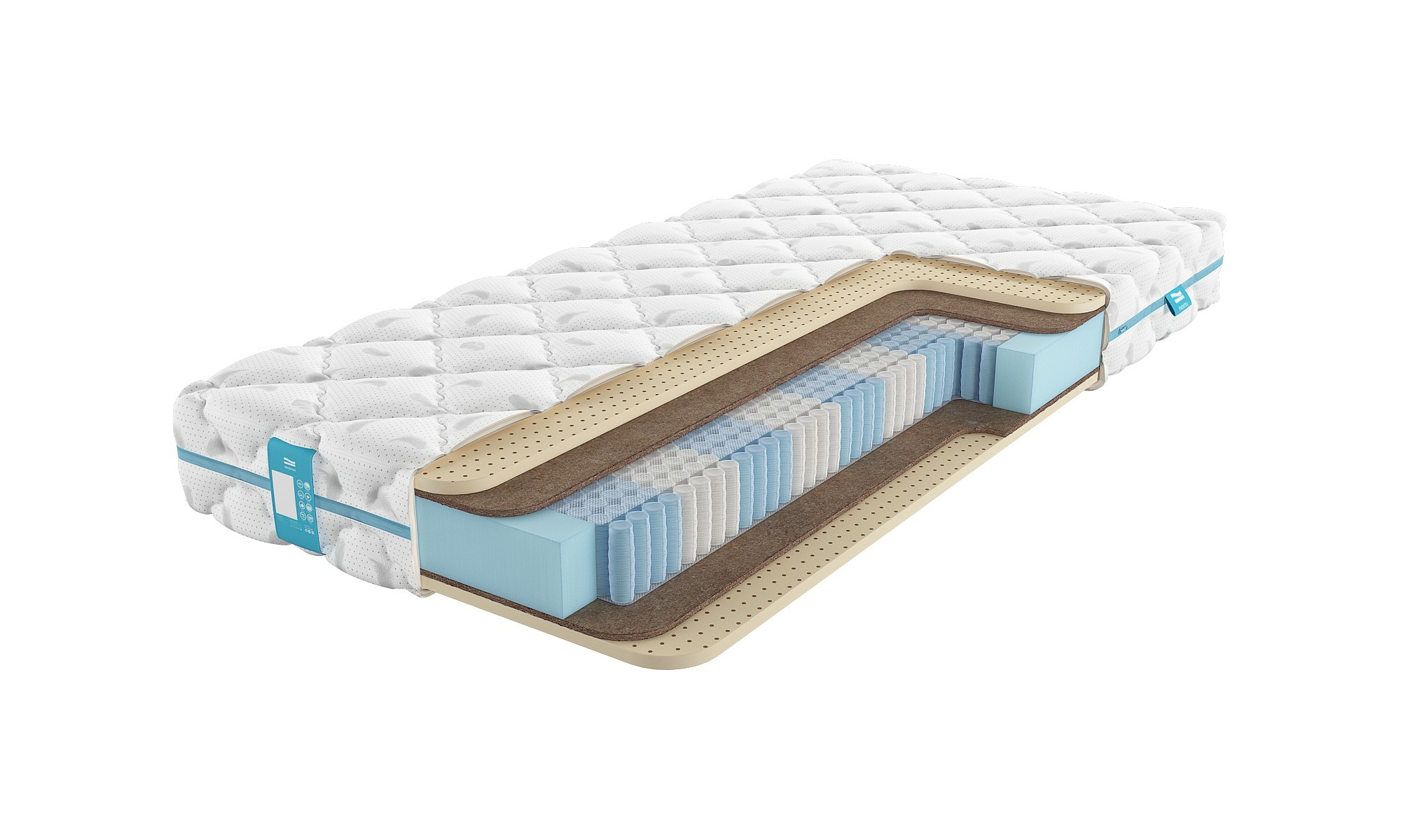 

Матрас Promtex Multipacket Middle 2 145х185, Multipacket Middle 2