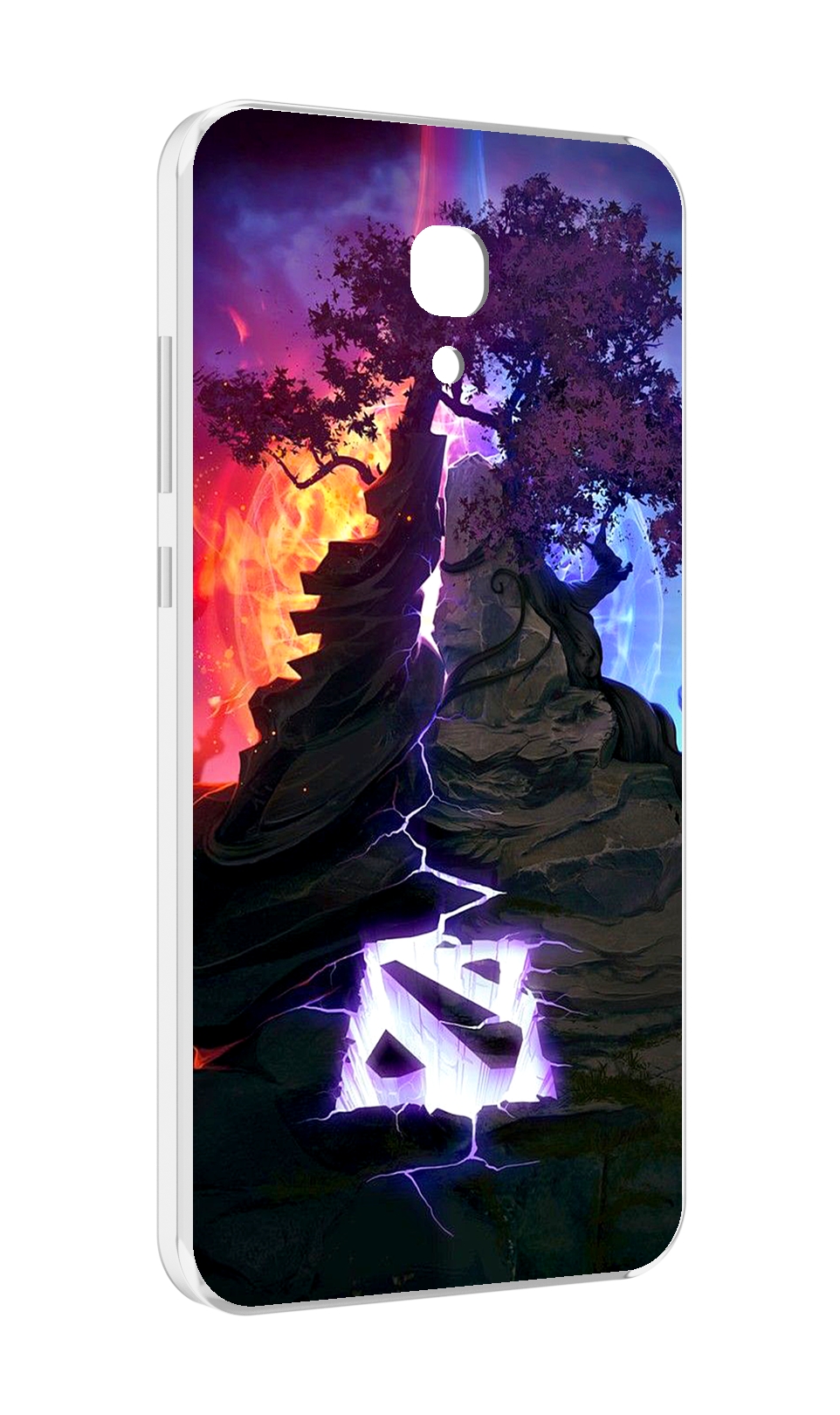 

Чехол MyPads dota 2 логотип для Meizu M6 (M711Q), Прозрачный, Tocco
