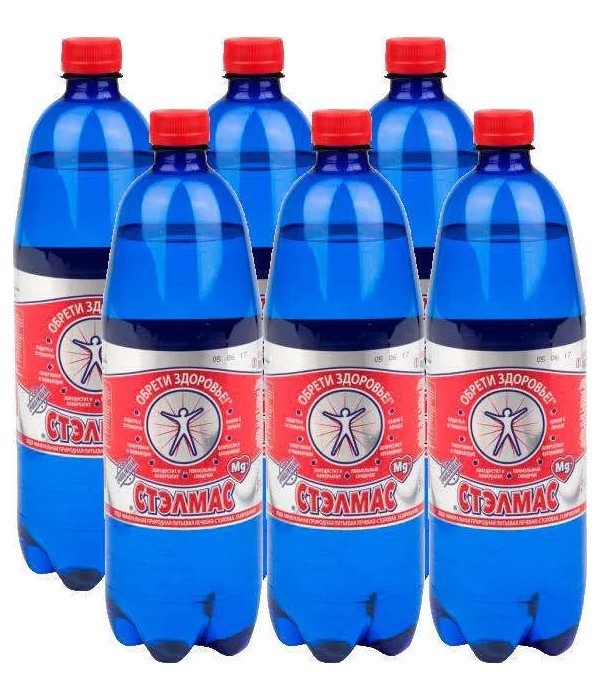 

Вода минеральная СТЭЛМАС Mg-SO4 (Stelmas) 1 л, в упаковке 6шт.